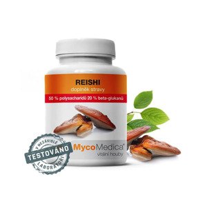 MycoMedica Reishi 50 % 90 kapslí