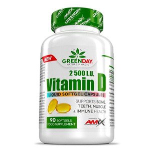 Amix Vitamín D 2500 I.U. 90 kapslí