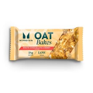 MyProtein Oat Bakes, 75 g Příchuť: Bílá čokoláda/Lesní plody