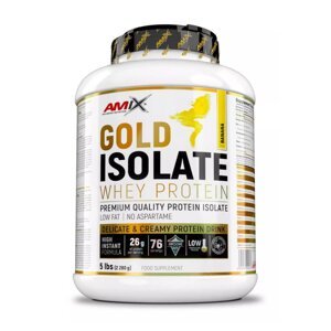Amix Gold Whey Protein Isolate 2280 g Příchuť: Čokoláda/Arašídové máslo
