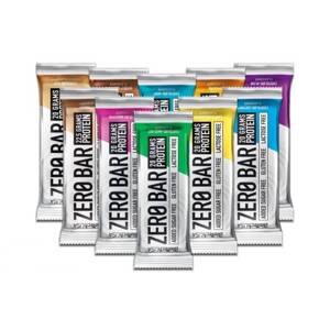 BioTech USA Zero Bar, proteinová tyčinka, 50 g Příchuť: Čokoláda/Banán