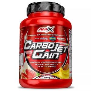 AMIX CarboJet Gain, 1000 g Příchuť: Jahoda