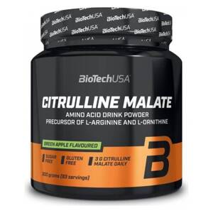 BioTech USA Citrulline Malate, 300 g Příchuť: Limetka