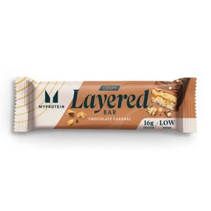 MyProtein Crispy Layered Bar, 58 g Příchuť: Čokoláda/Karamel