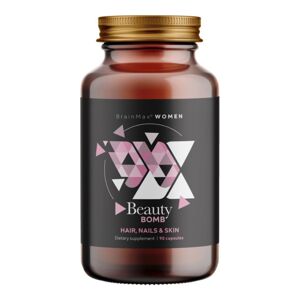 BrainMax Women Beauty Bomb - Vlasy, nehty, pleť, 90 kapslí