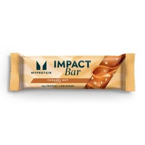 MyProtein Impact Protein Bar, 64 g Příchuť: Karamel/Lískový oříšek