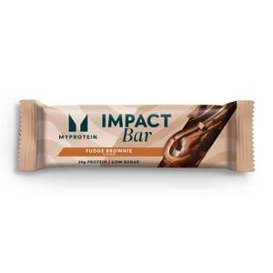 MyProtein Impact Protein Bar, 64 g Příchuť: Fudge brownie