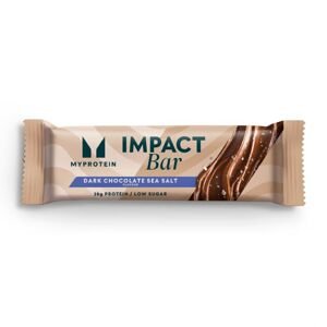MyProtein Impact Protein Bar, 64 g Příchuť: Dark Chocolate Sea Salt