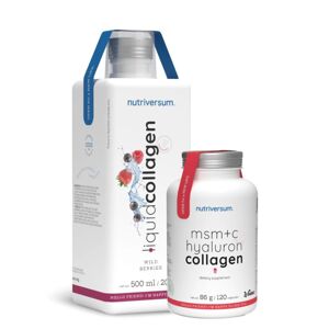 Nutriversum Tekutý kolagen bez cukru 10 000 mg, 500 ml Příchuť: Zelené jablko