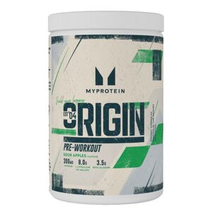 MyProtein Origin Pre-Workout, 600 g Příchuť: Kyselé jablko