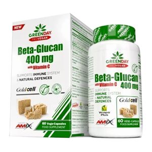 AMIX GreenDay ProVegan BetaGlucan 400 mg, 60 kapslí