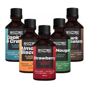 Scitec Nutrition Flavour Drops, 50 ml Příchuť: Hořká čokoláda