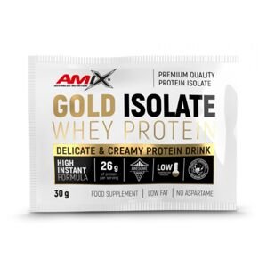 Amix Gold Whey Protein Isolate, 30 g Příchuť: Banán
