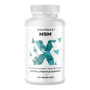 BrainMax MSM 800 mg, 200 kapslí