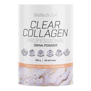 BioTech USA Clear Collagen Professional, 350 g Příchuť: Broskvový ledový čaj
