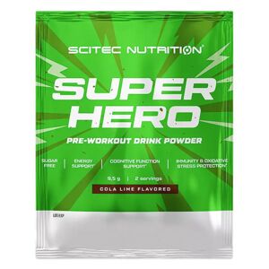 Scitec Nutrition SuperHero Pre-Workout, 9,5 g Příchuť: Cola/Limetka