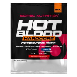 Scitec Nutrition Hot Blood HARDCORE, 25 g Příchuť: Červené ovoce
