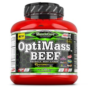 AMIX MuscleCore DW - OptiMass Beef Gainer, 2500 g Příchuť: Lesní ovoce
