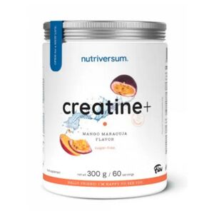 Nutriversum Creatine+, 300 g Příchuť: Mango/Maracuja