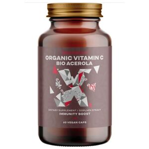 BrainMax Organic Vitamín C BIO Acerola, 60 kapslí