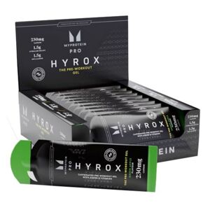 MyProtein THE HYROX Pre Workout Gel, 48 ml Příchuť: Zelené jablko
