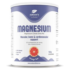 NutrisSlim Magnesium Citrate Drink Mix, Hořčík Citrát, 150 g