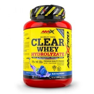 AMIX Clear Whey Protein Hydrolyzate, 1000 g Příchuť: Modrá malina