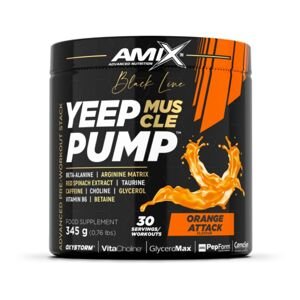 AMIX Black Line Yeep Pump, 345 g Příchuť: Pomeranč