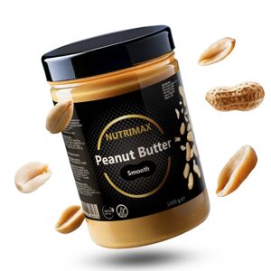 NutriMax Peanut Butter Smooth, Arašídové máslo Jemné, 1000 g