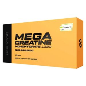 Scitec Nutrition Mega Creatine Monohydrate 1320, Kreatin, 120 kapslí