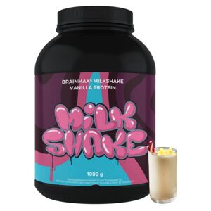 BrainMax Milkshake Whey Protein, 1000 g Příchuť: Vanilka