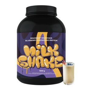 BrainMax Milkshake Whey Protein, 1000 g Příchuť: Borůvkový cheesecake