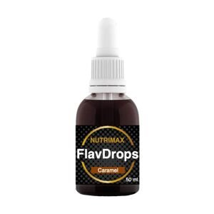 NutriMax FlavDrops, Ochucovací kapky, 50 ml Příchuť: Bílá čokoláda