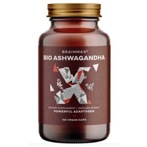 BrainMax BIO Ashwagandha (Ašvaganda), 560 mg, 100 kapslí