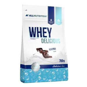 AllNutrition Whey Delicious Protein, 700 g Příchuť: Bílá čokoláda/Broskev