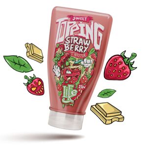 Lifelike Sweet Topping, Strawberry Twister, 250 g