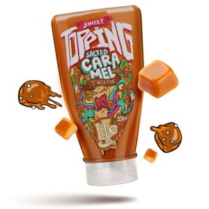 Lifelike Sweet Topping, Salted Caramel Twister, 250 g