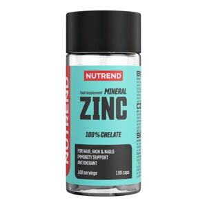 Nutrend Zinek 100% Chelate, 100 kapslí