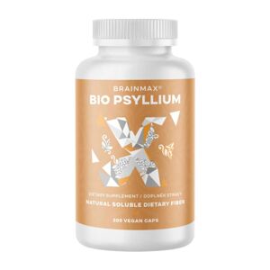 BrainMax BIO Psyllium, 800 mg, 200 kapslí