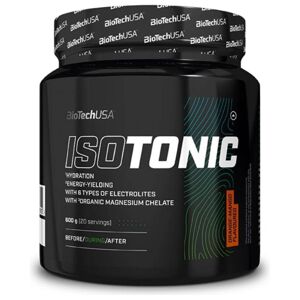 BioTech USA IsoTonic, 600 g Příchuť: Pomeranč/Mango