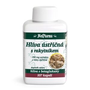 MedPharma Hlíva ústřičná s rakytníkem, 107 kapslí