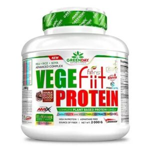 AMIX GreenDay Vegefiit Protein, 2000 g Příchuť: Čokoláda/Karamel/Arašídy