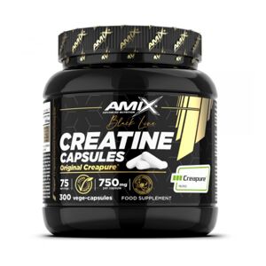AMIX Black Line Creatine Creapure, Kreatin, 300 kapslí