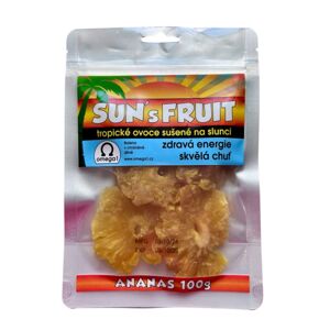 Sun´s Fruit Sun´s Fruit, Sušený Ananas plátky, 100 g