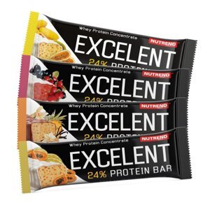 Nutrend Excelent Protein Bar BOX 18 x 85 g Vanilka s ananasem